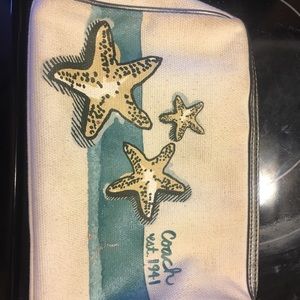 Coach makeup bag